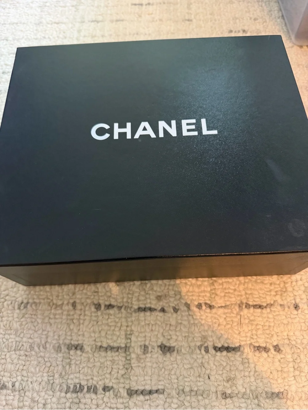 CHANEL Black Suede Classic Pump with Signature CC worn 1x Box included! EUC! - Picture 13 of 13